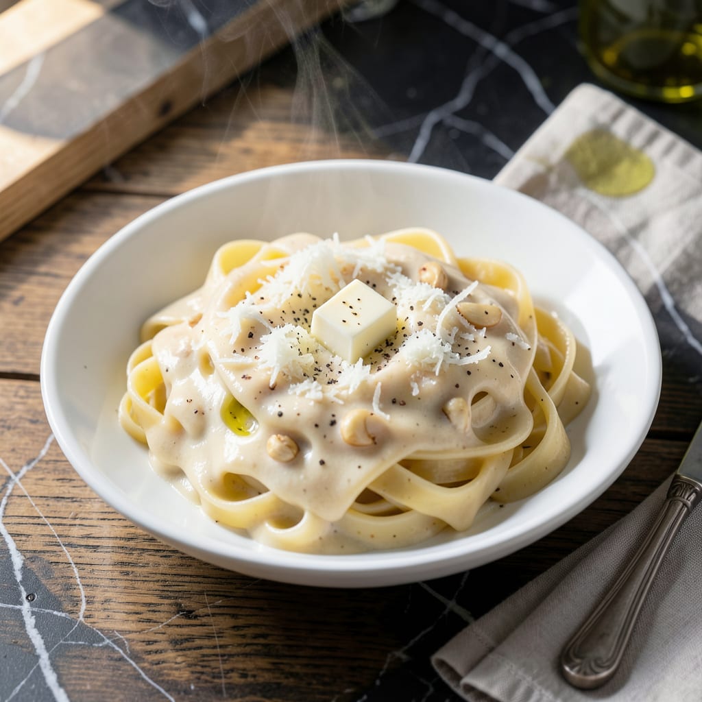 Complete Alfredo Sauce Recipe For Two: Rich Parmesan Velvety Base overview image