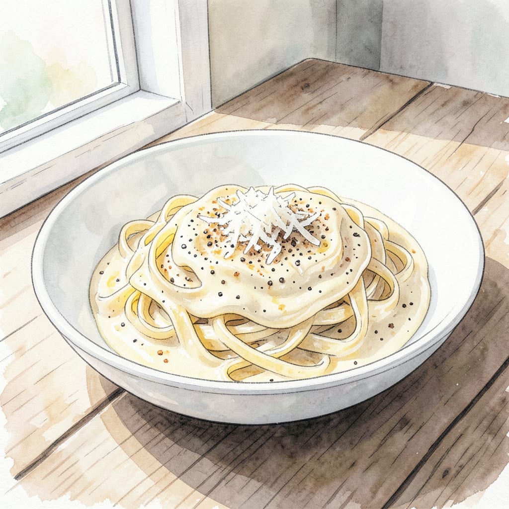 alfredo sauce recipe homemade illustration with key details
