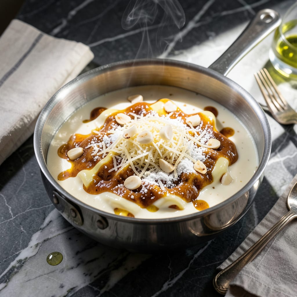Visual representation of Alfredo Sauce Recipe Ideas: Versatile Cream Base for Pasta and More