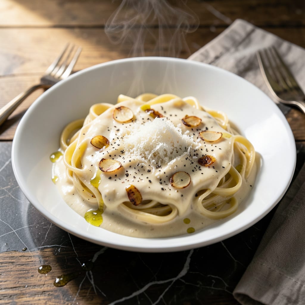Alfredo Sauce Recipe No Butter: Silky Parmesan Cream Without the Dairy detailed visual guide