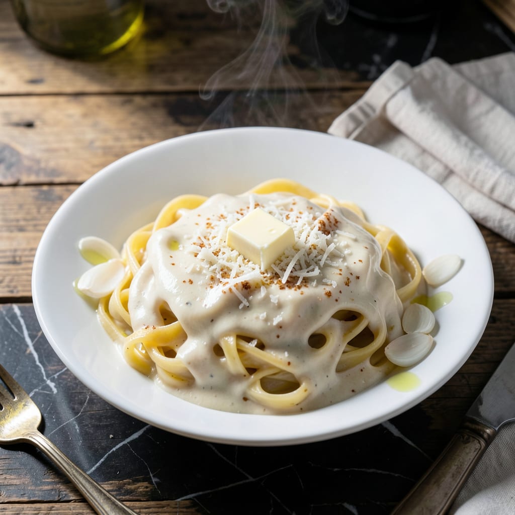 Alfredo Sauce Recipe UK: Authentic Creamy Blend for British Kitchens illustration with key details