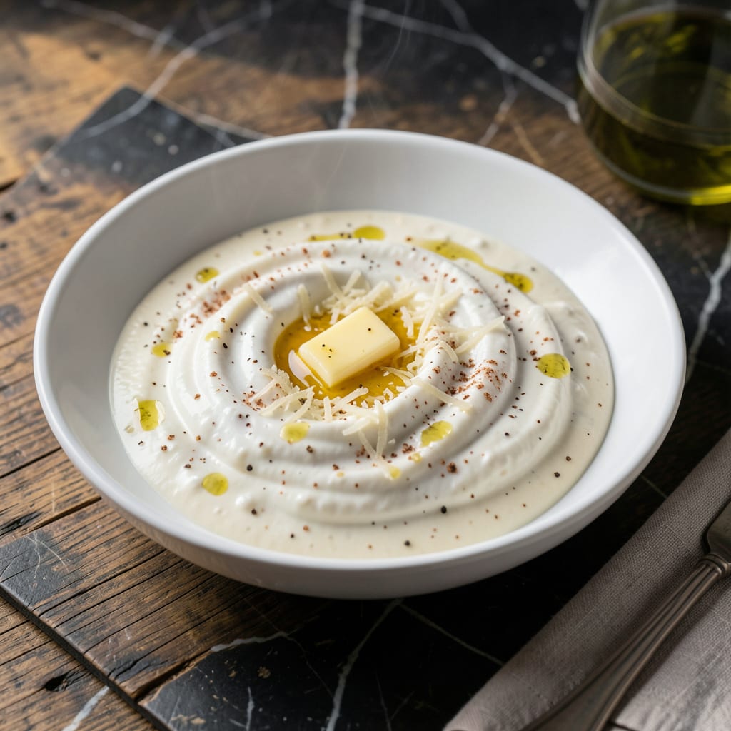Visual representation of Alfredo Sauce Recipe With Yogurt: Lightened Creamy Indulgence