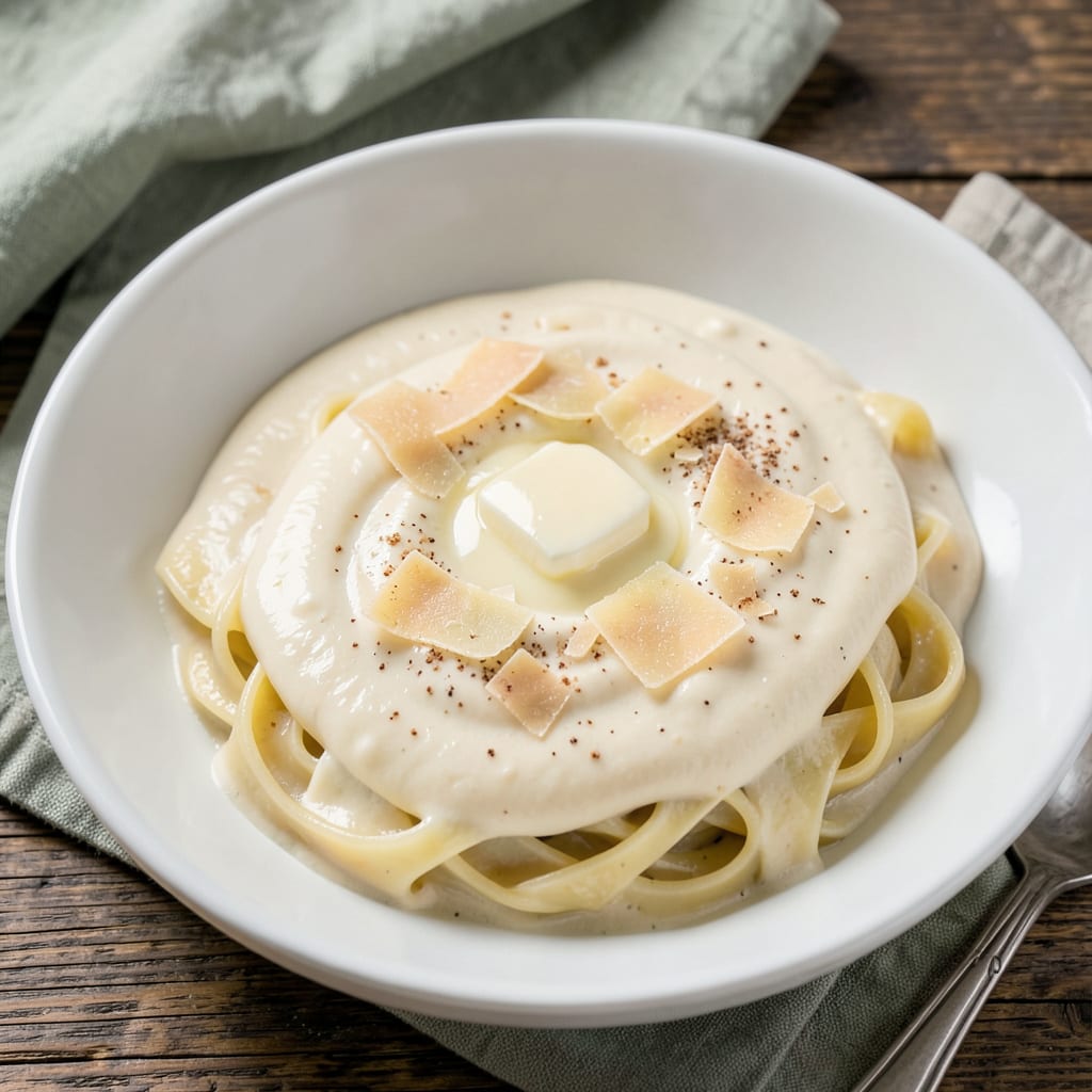 Visual representation of Alfredo Sauce Recipe Without Parmesan: Ultra Creamy Secret for Cheese Lovers