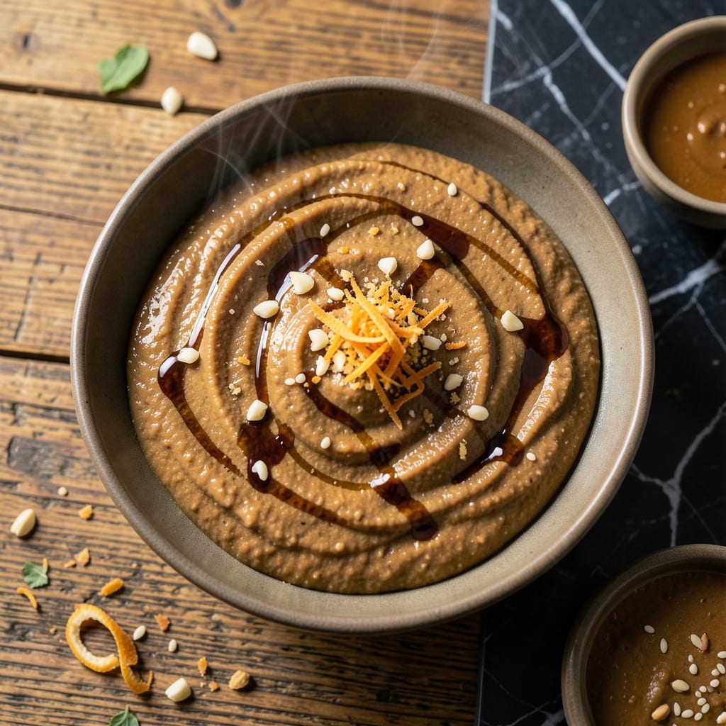 Visual representation of Almond Butter Sauce Recipe: Nutty Richness for Noodles and Bowls