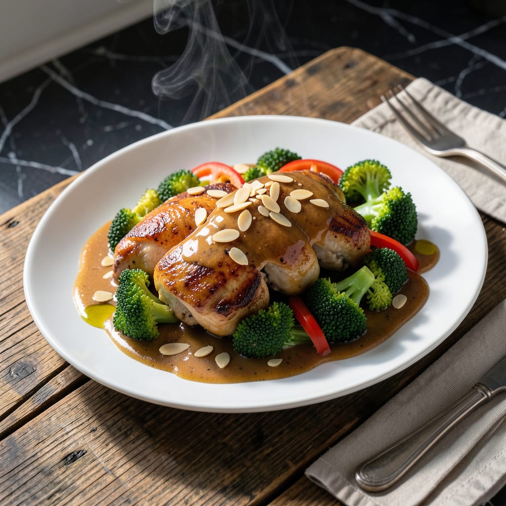 Almond Chicken Sauce Recipe: Nutty Velvety Glaze for Stir Fries detailed visual guide