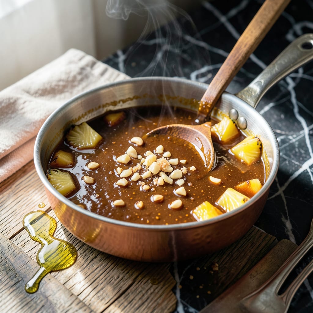 Aloha Teriyaki Sauce Recipe: Hawaiian Inspired Sweet & Savory Glaze illustration with key details