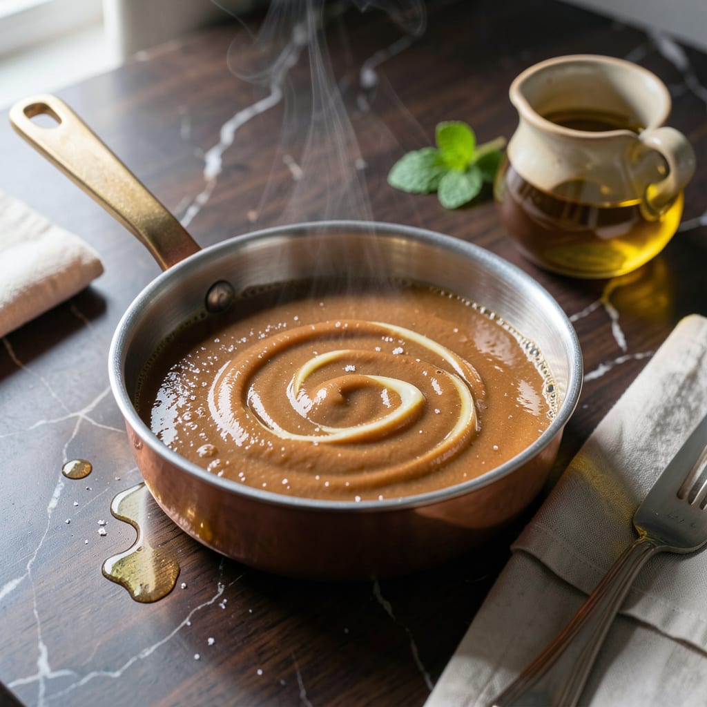 Comprehensive Amaretto Butter Sauce Recipe: Nutty Sweetness for Dessert Drizzling visual reference