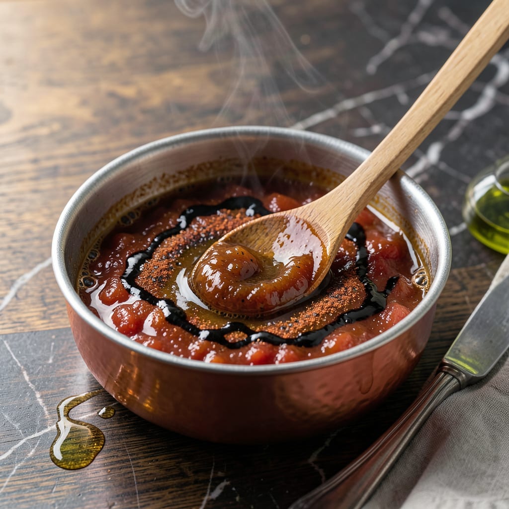 Visual representation of American Barbecue Sauce Recipe: Smoky Sweet Glaze for Your Grill