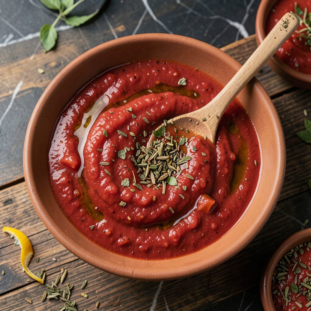 Comprehensive American Pizza Sauce Recipe: Tangy Tomato Base for Authentic Slices visual reference