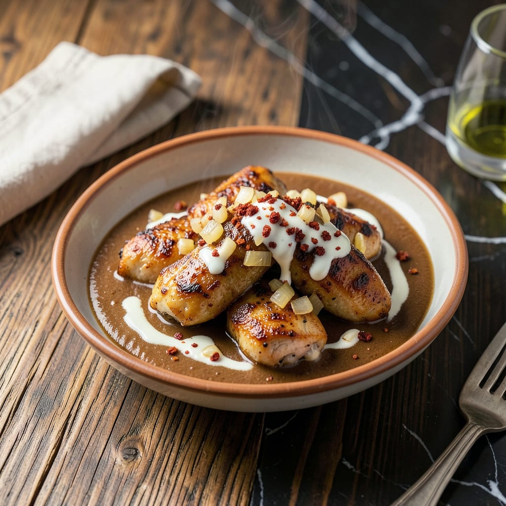 Ancho Cream Sauce Recipe: Smoky Southwestern Velvety Richness illustration with key details