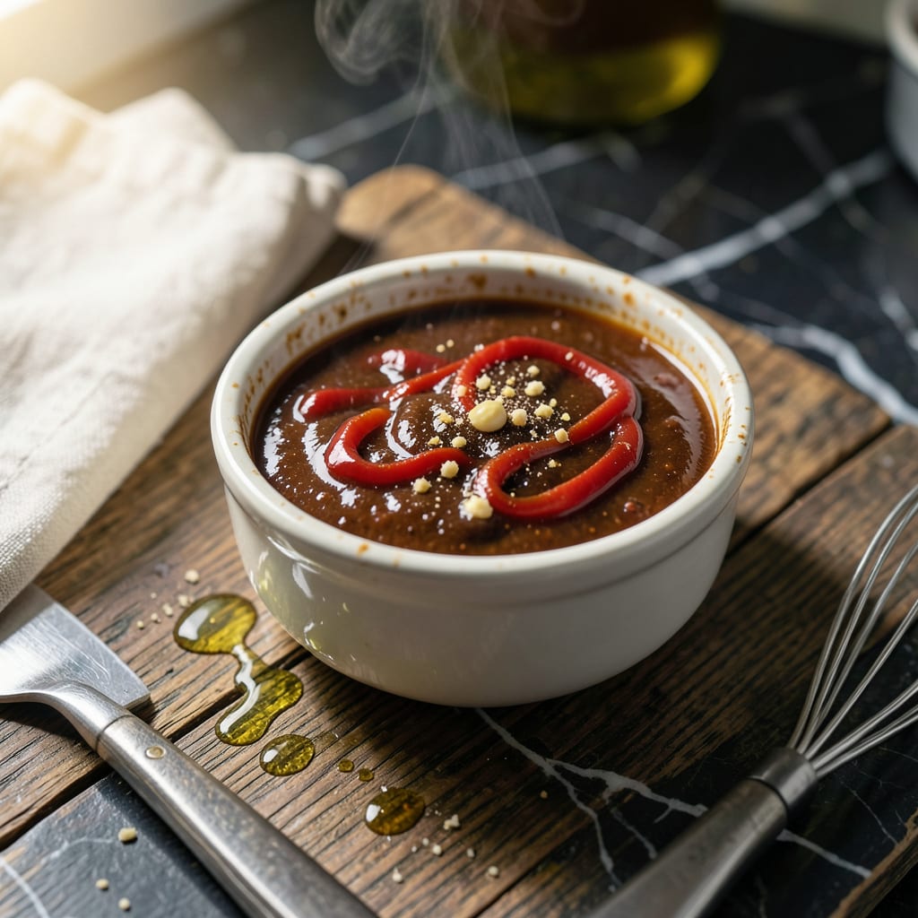 Visual representation of Andria's Steak Sauce Recipe: Bold Umami Drizzle for Grilled Meats