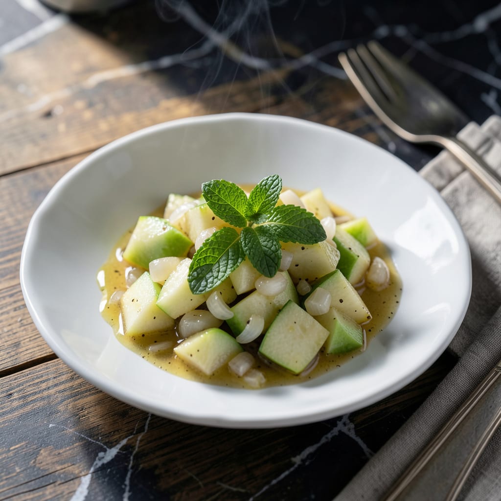Apple Mint Sauce Recipe: Bright Herbal Freshness for Roasts illustration with key details