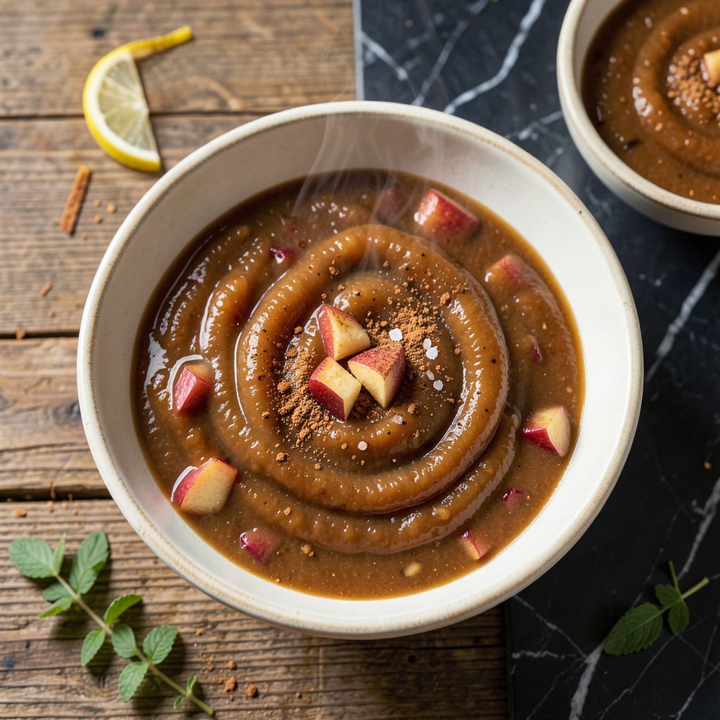 Apple Sauce Recipe No Sugar: Naturally Sweetened With Cinnamon illustration with key details