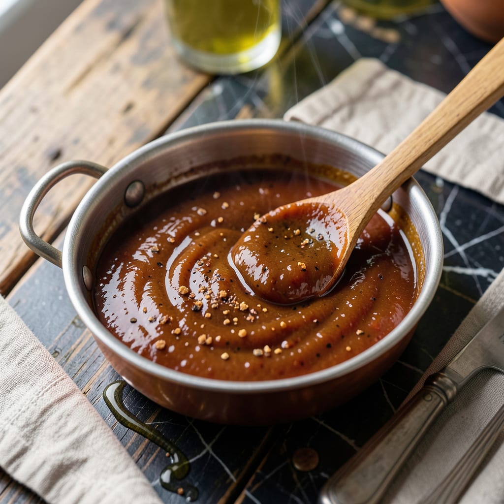 Visual representation of Applebees BBQ Sauce Recipe: Smoky Sweetness for Backyard Grilling