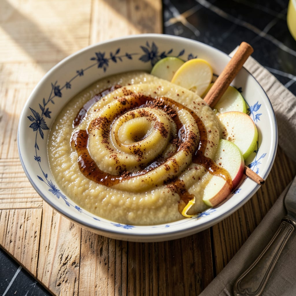 Applesauce Recipe: Smooth, Cinnamon Kissed Homemade Goodness illustration with key details