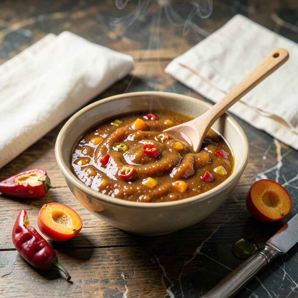 Apricot Hot Sauce Recipe: Fruity Heat With a Sweet Finish example with annotations