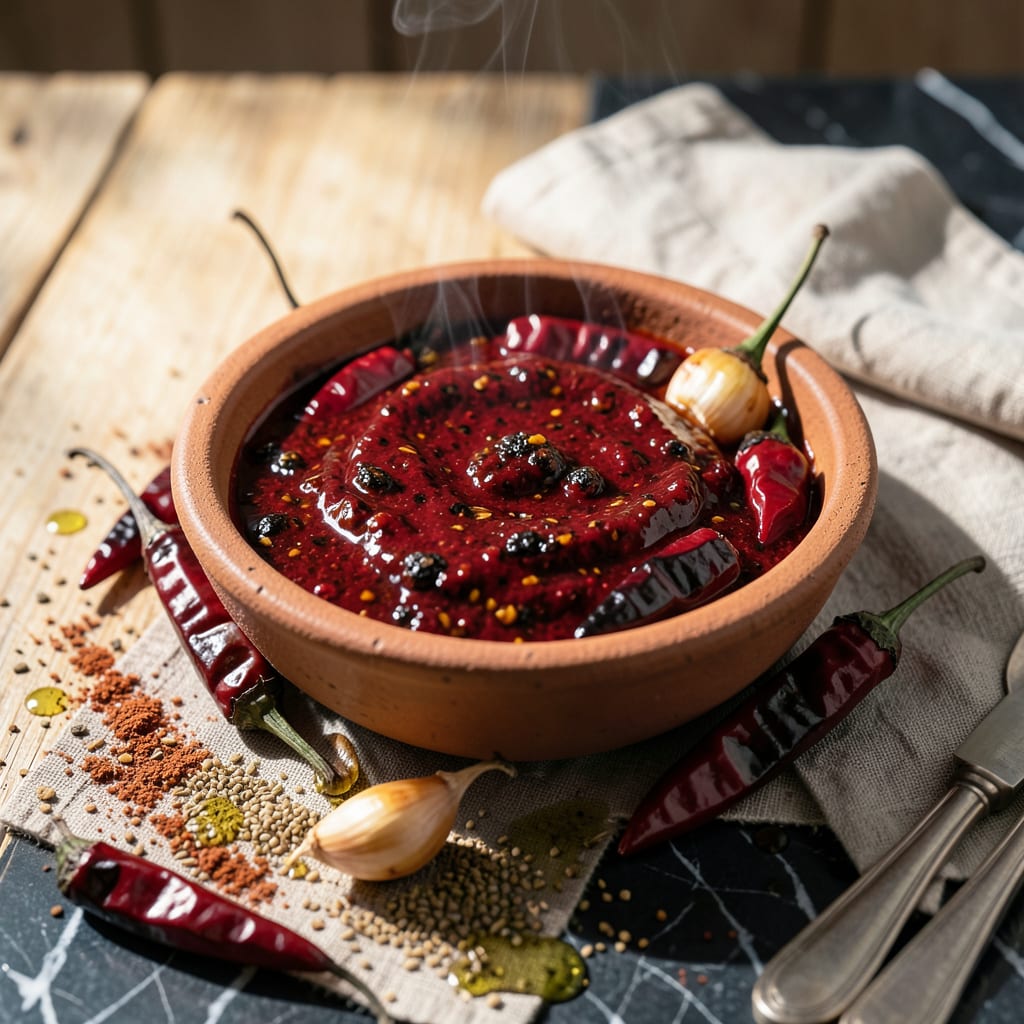 Complete Arabic Hot Sauce Recipe: Fiery Middle Eastern Flavor at Home overview image