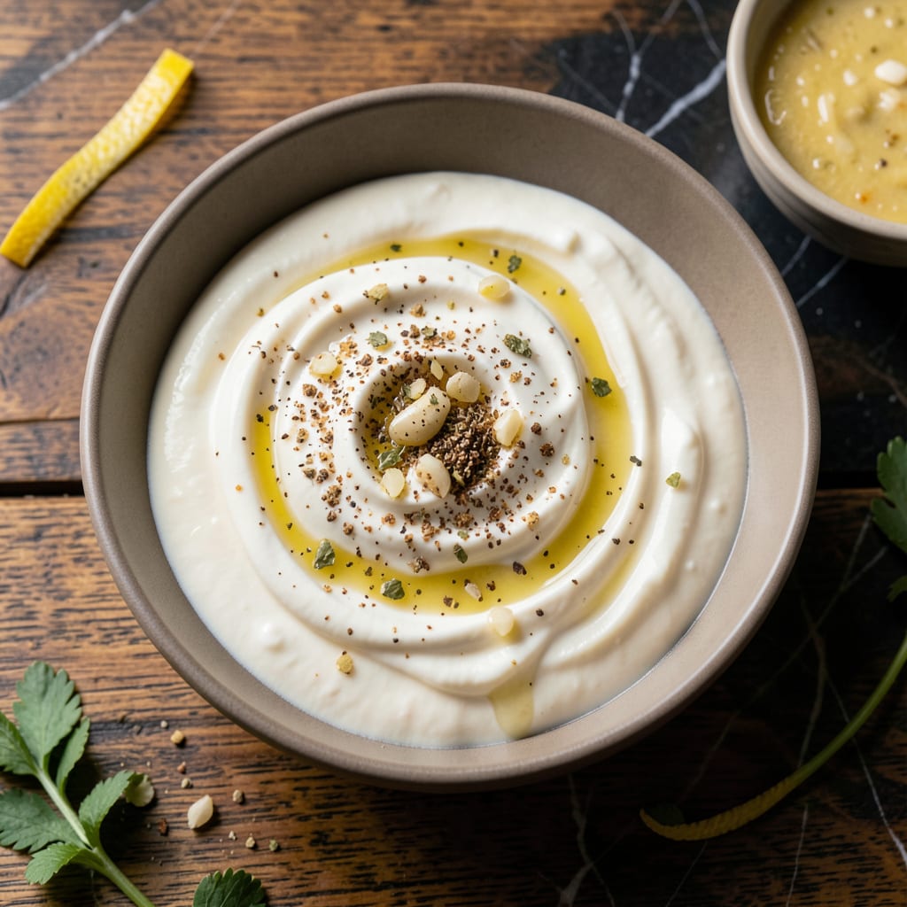 Arby's Gyro Sauce Recipe: Tangy Creamy Mediterranean Dipping Magic example with annotations
