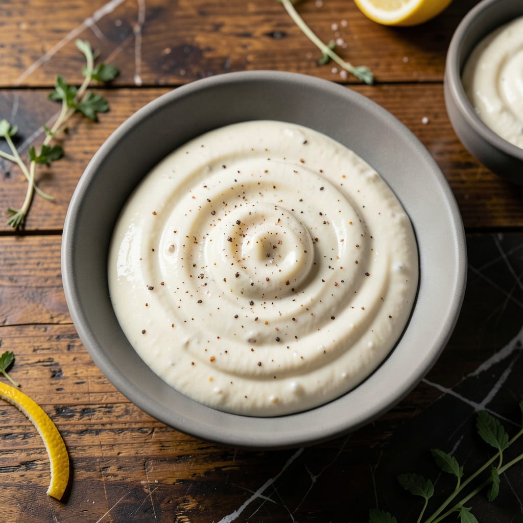 Visual representation of Archibald's BBQ Sauce Recipe: Tangy Sweet Alabama White Sauce