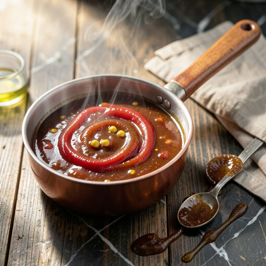 Visual representation of Aristocrat Java Sauce Recipe: Bold Umami Glaze for Sandwiches