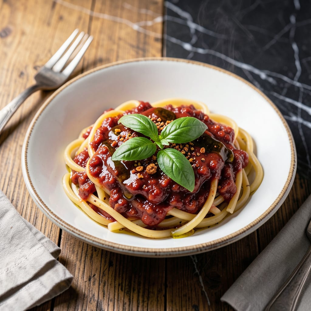Arrabiata Sauce with Dr Pepper Recipe: Sweet and Spicy Twist on Classic example with annotations