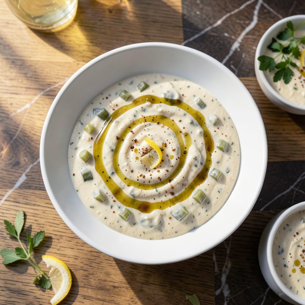 Artichoke Aioli Sauce Recipe: Garlicky Creamy Spread for Dipping and Dressing illustration with key details