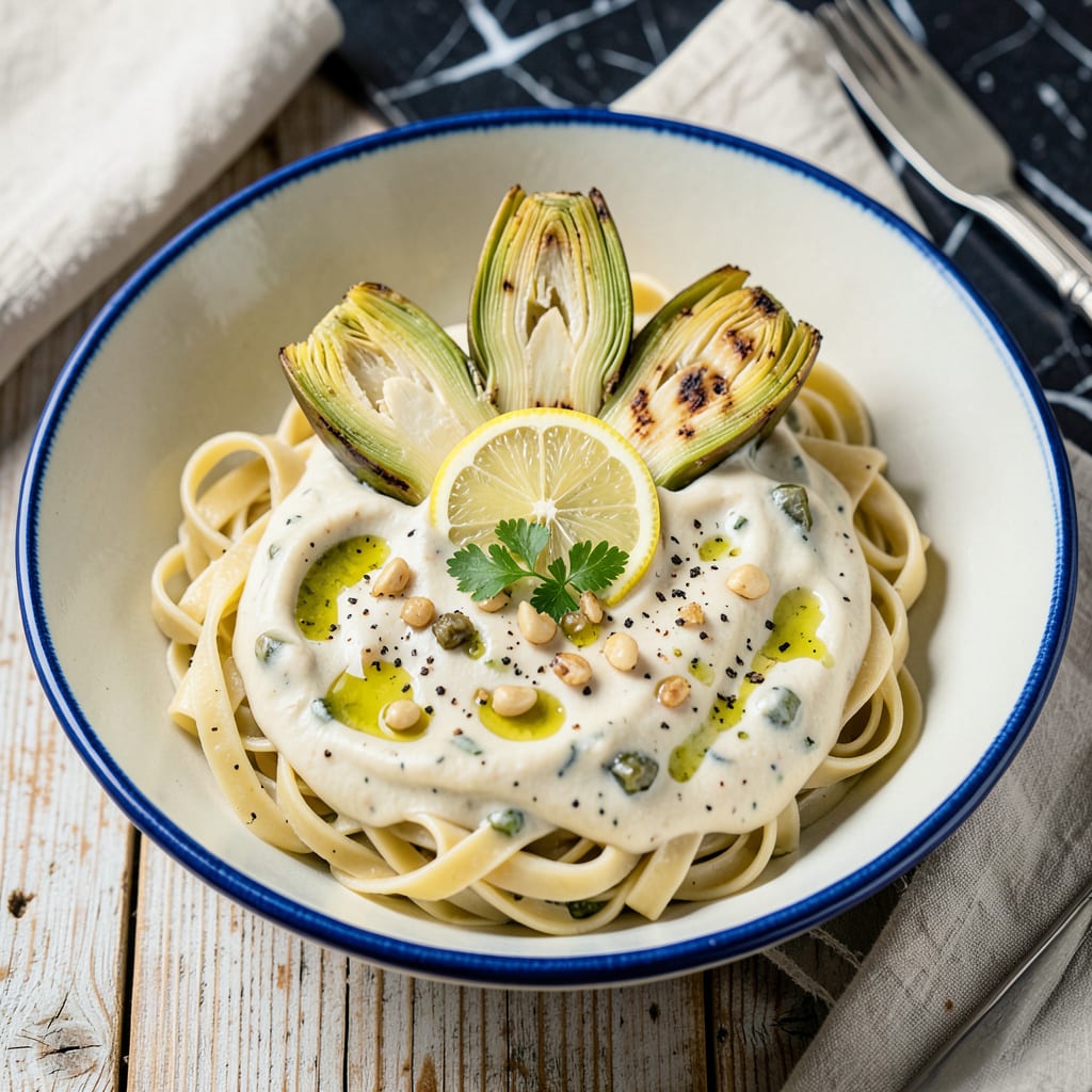 Visual representation of Artichoke Sauce Recipe: Creamy, Tangy Dip for Any Appetizer Spread