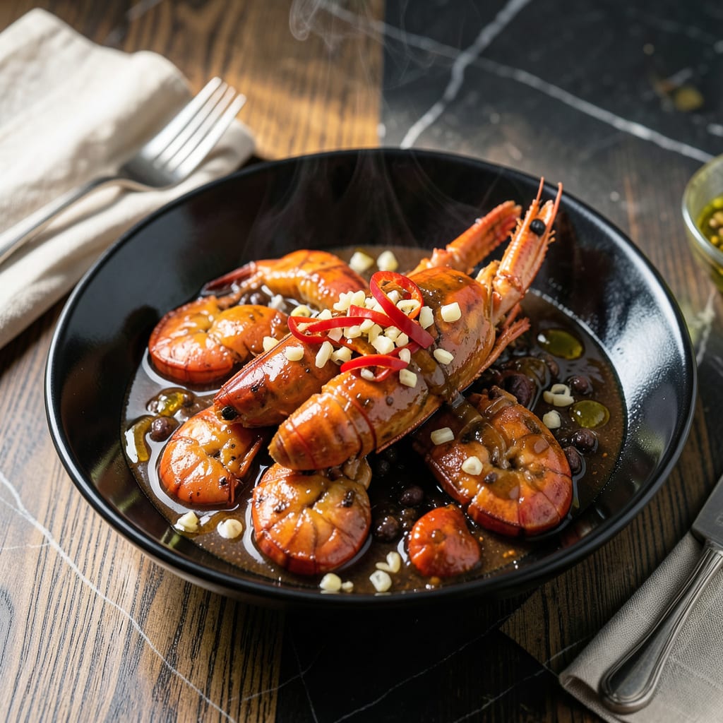 Asian Crawfish Sauce Recipe: Bold and Spicy Umami Drizzle illustration with key details