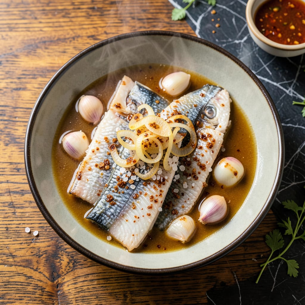 Asian Fish Sauce Recipe: Umami Packed Condiment for Southeast Asian Dishes example with annotations