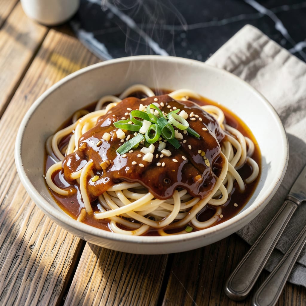 Asian Noodle Sauce Recipe: Bold Umami Glaze for Stir Fries illustration with key details