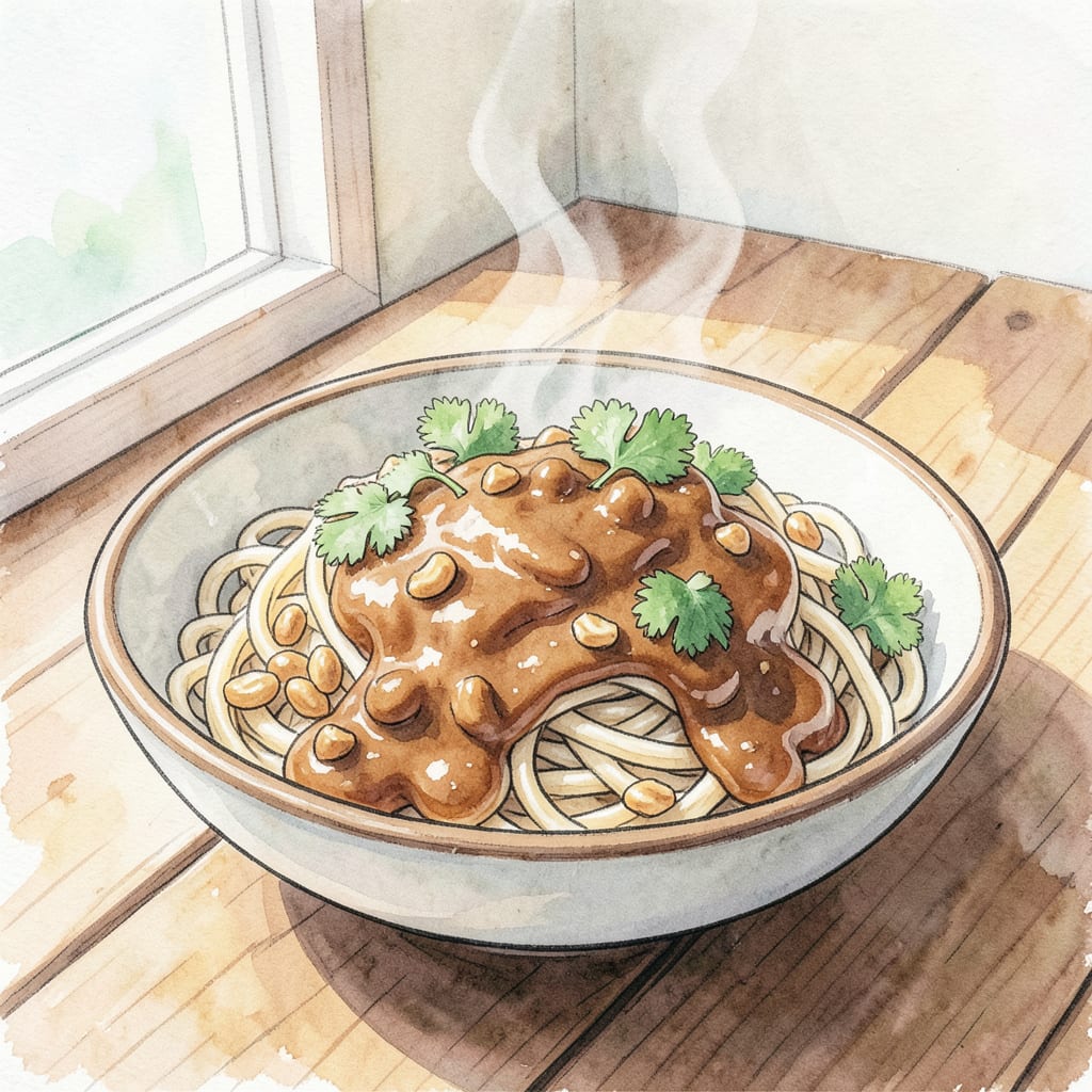 Complete Asian Peanut Butter Sauce Recipe: Creamy, Spicy, and Addictive Condiment overview image
