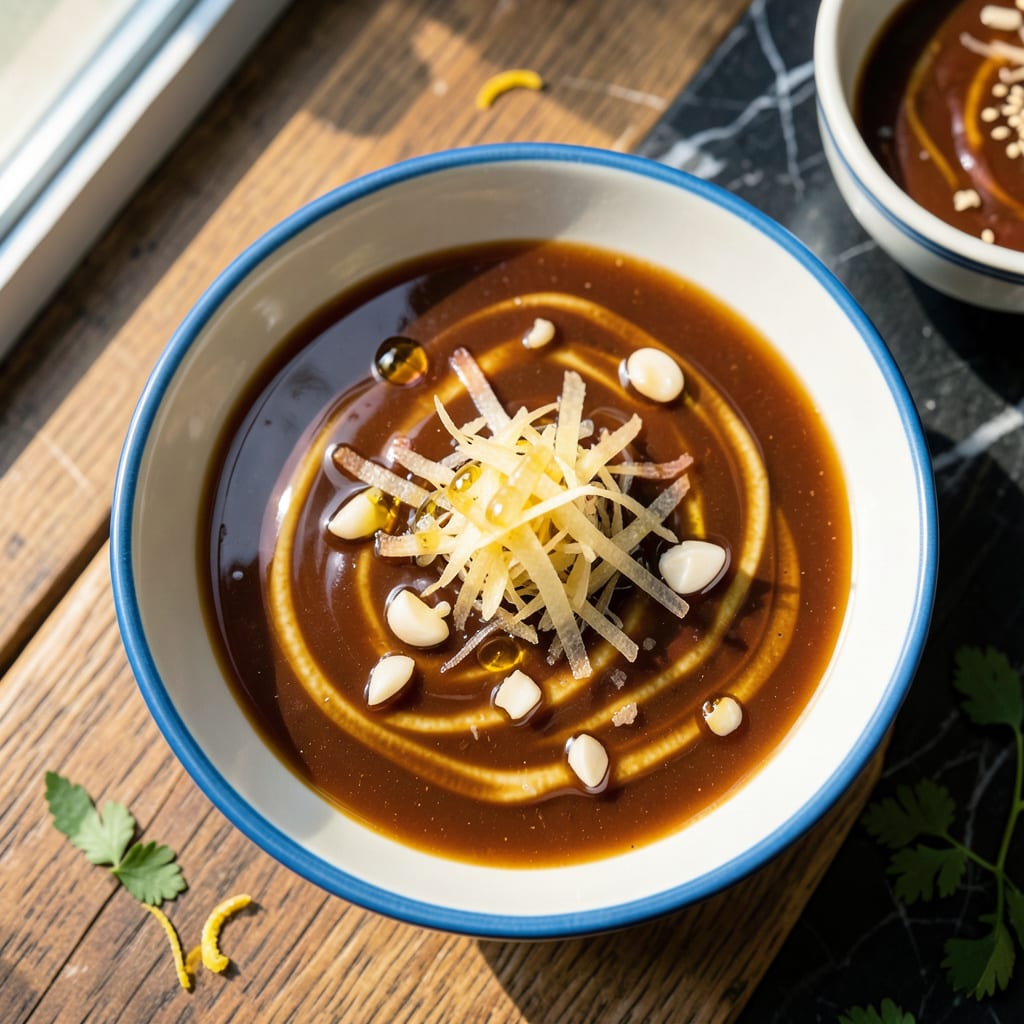Complete Asian Potsticker Sauce Recipe: Garlicky Soy Ginger Drizzle for Perfect Dumplings overview image