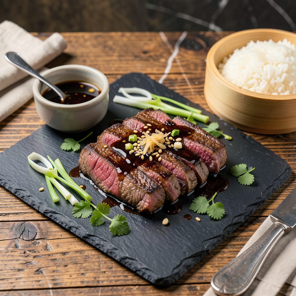 Visual representation of Asian Steak Sauce Recipe: Umami Rich Glaze for Grilled Perfection