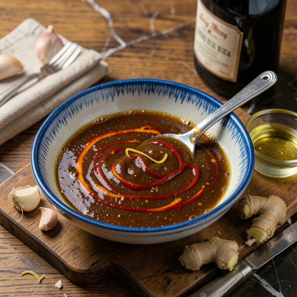 Visual representation of Asian Zing Wing Sauce Recipe: Sweet, Spicy, and Sticky Glaze Perfection