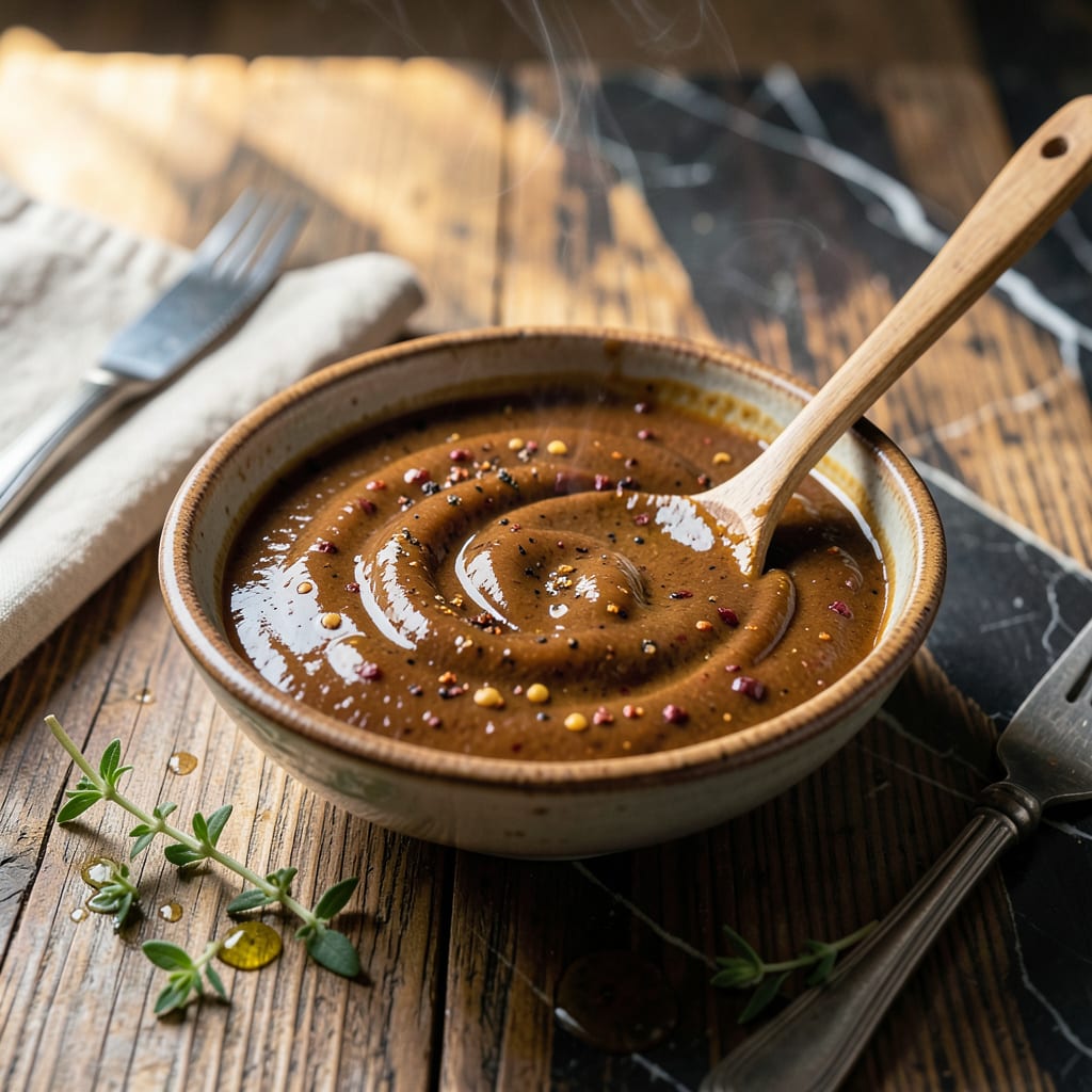 Atkins Barbecue Sauce Recipe: Low Carb Smoky Sweetness example with annotations