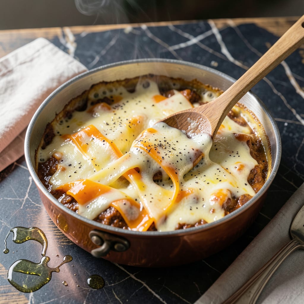 Visual representation of Au Gratin Cheese Sauce Recipe: Rich and Velvety Mornay Style Base