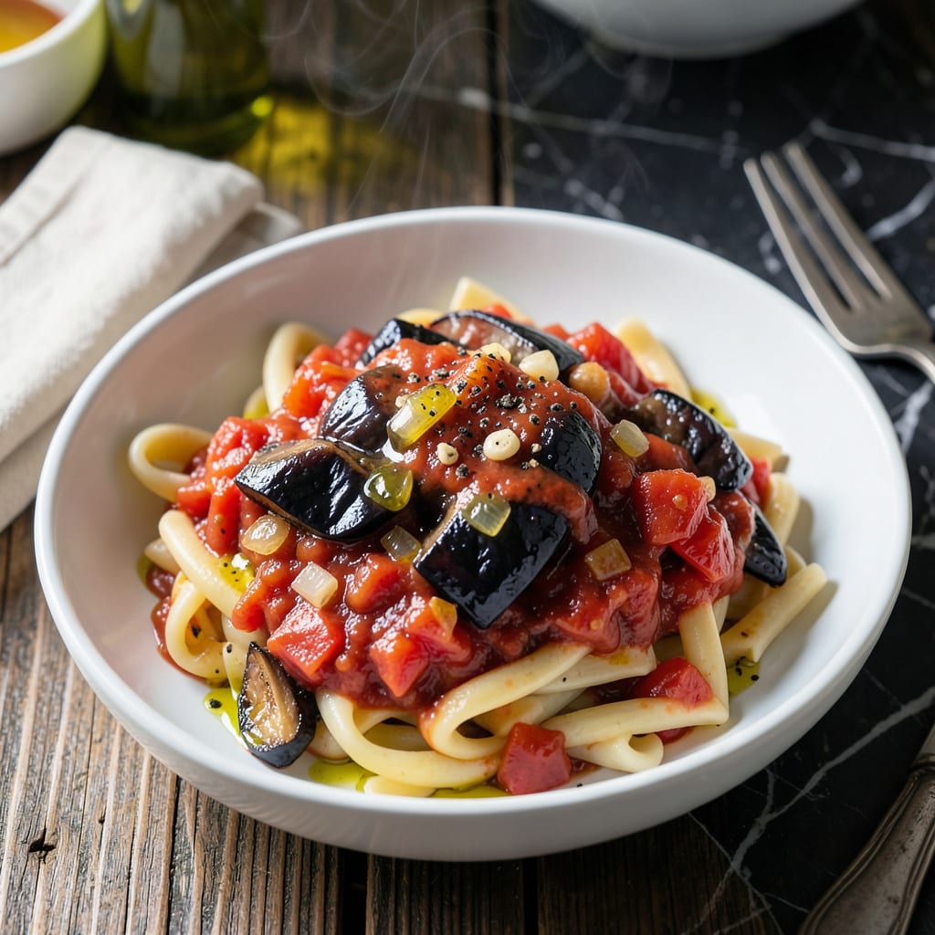 Comprehensive Aubergine Pasta Sauce Recipe: Silky Mediterranean Flavor Boost visual reference