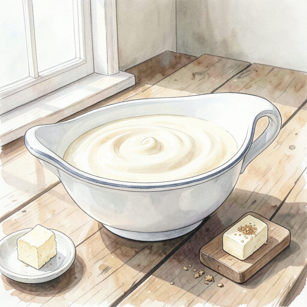 Visual representation of Aunt Penny's White Sauce Recipe: Creamy Versatility for Any Dish