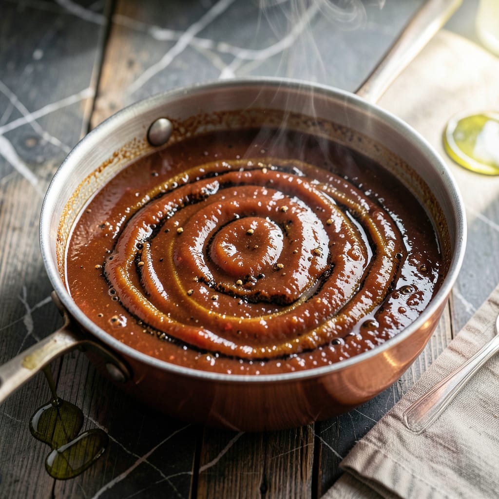 Aussie BBQ Sauce Recipe: Smoky Sweet Thickness for the Grill example with annotations