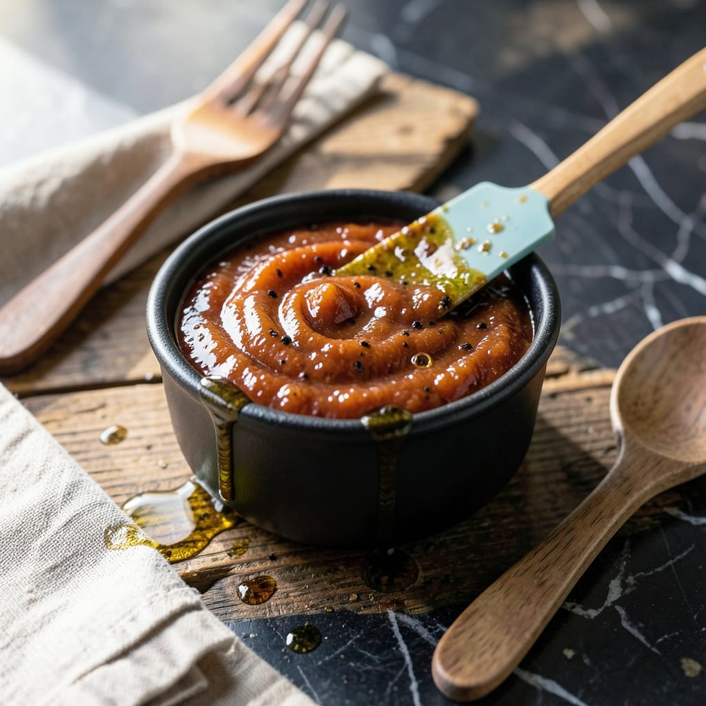 Australian BBQ Sauce Recipe: Tangy Molasses and Vinegar Fusion illustration with key details