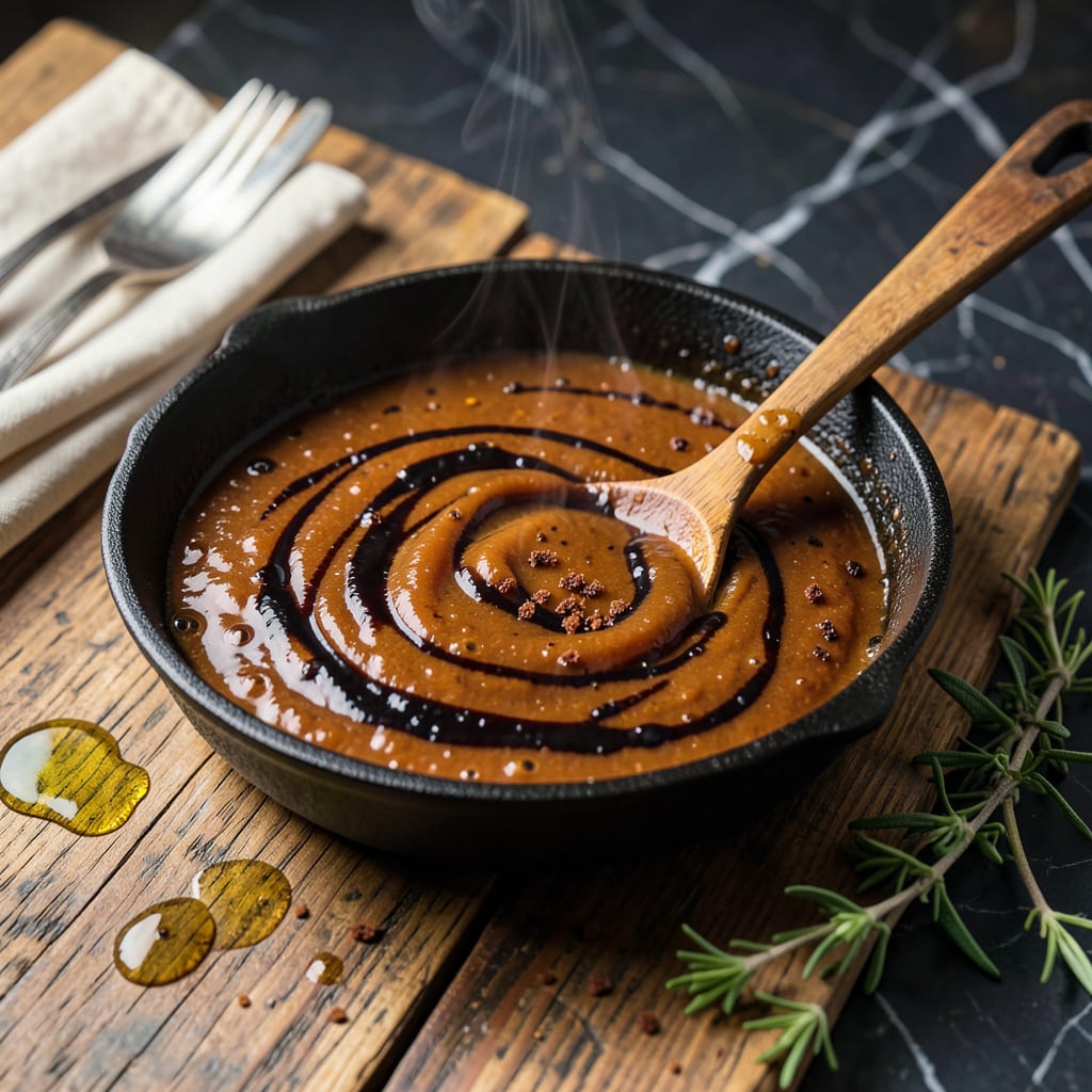 Authentic Barbecue Sauce Recipe: Smoky Sweet Depth for Grill Masters illustration with key details