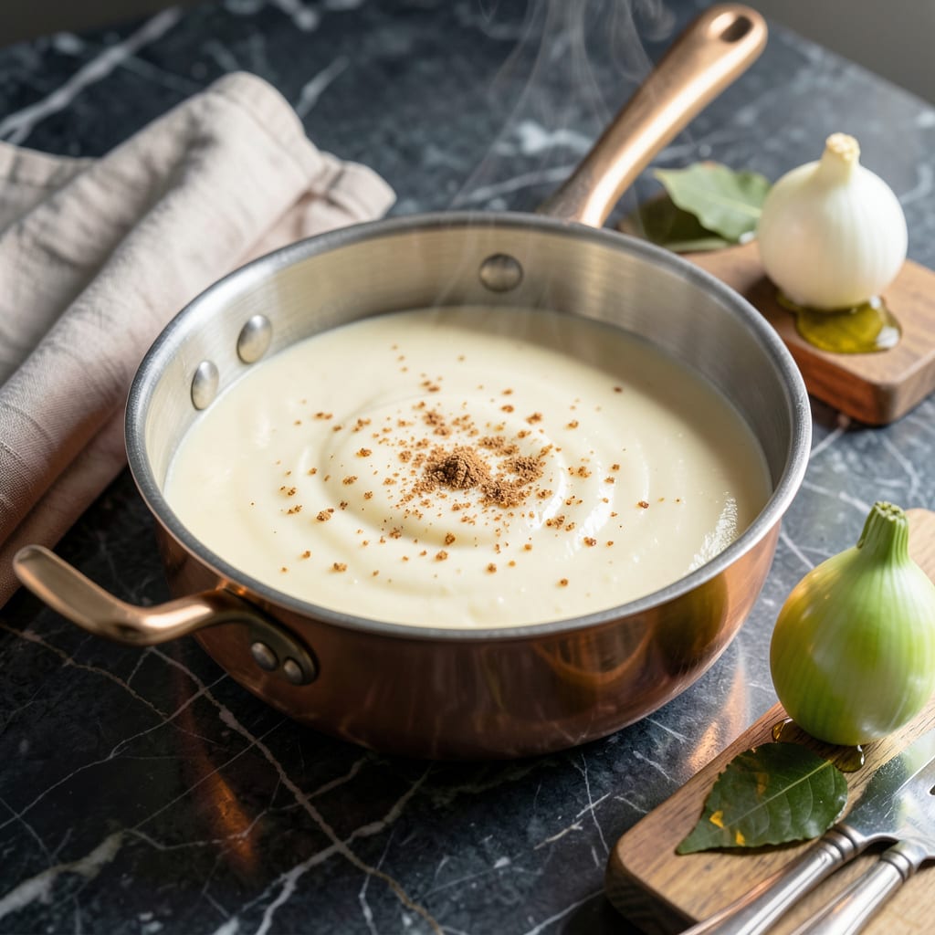 Complete Authentic Bechamel Sauce Recipe: Silky French Foundation for Any Dish overview image