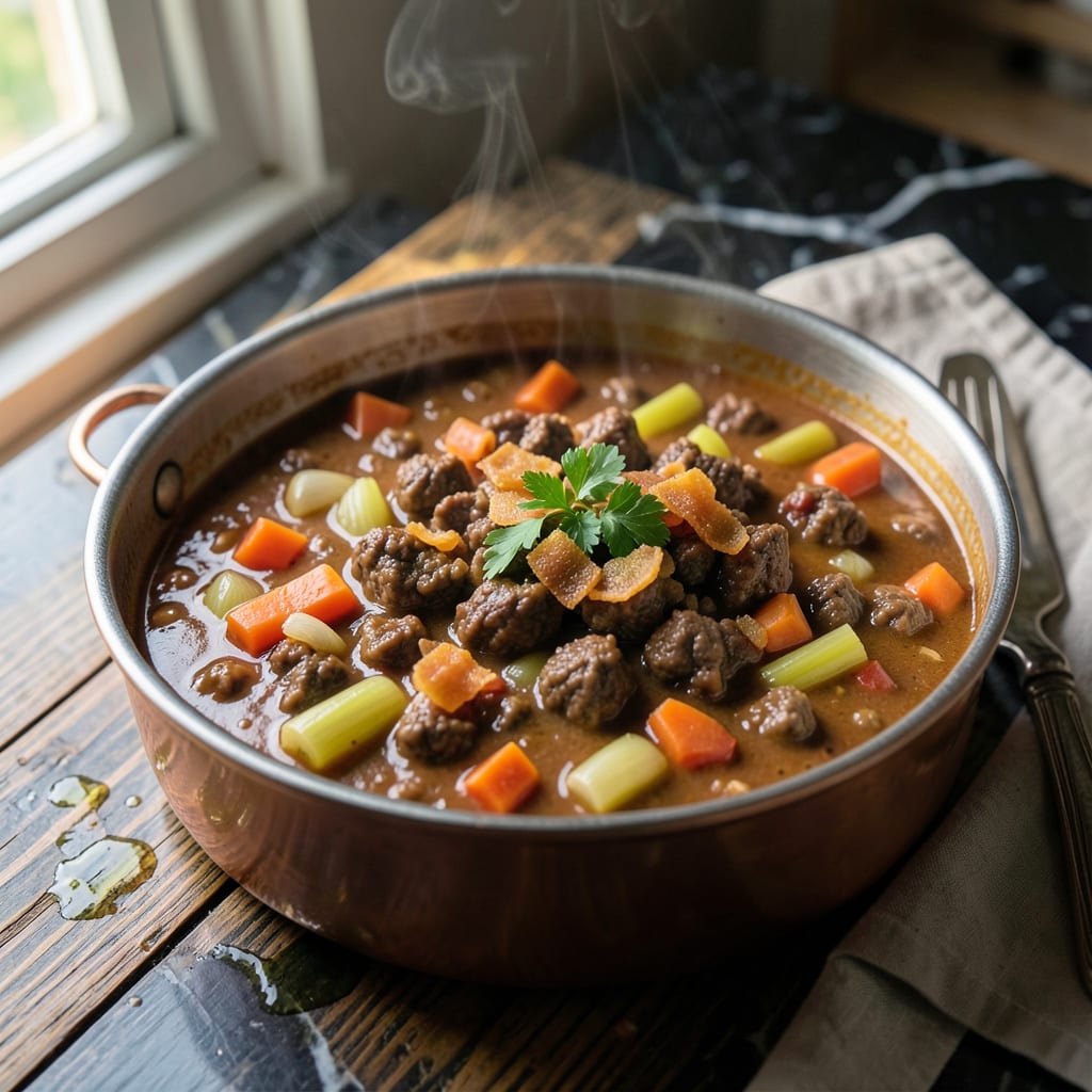 Visual representation of Authentic Bolognese Sauce Recipe: Slow Simmered Italian Tradition