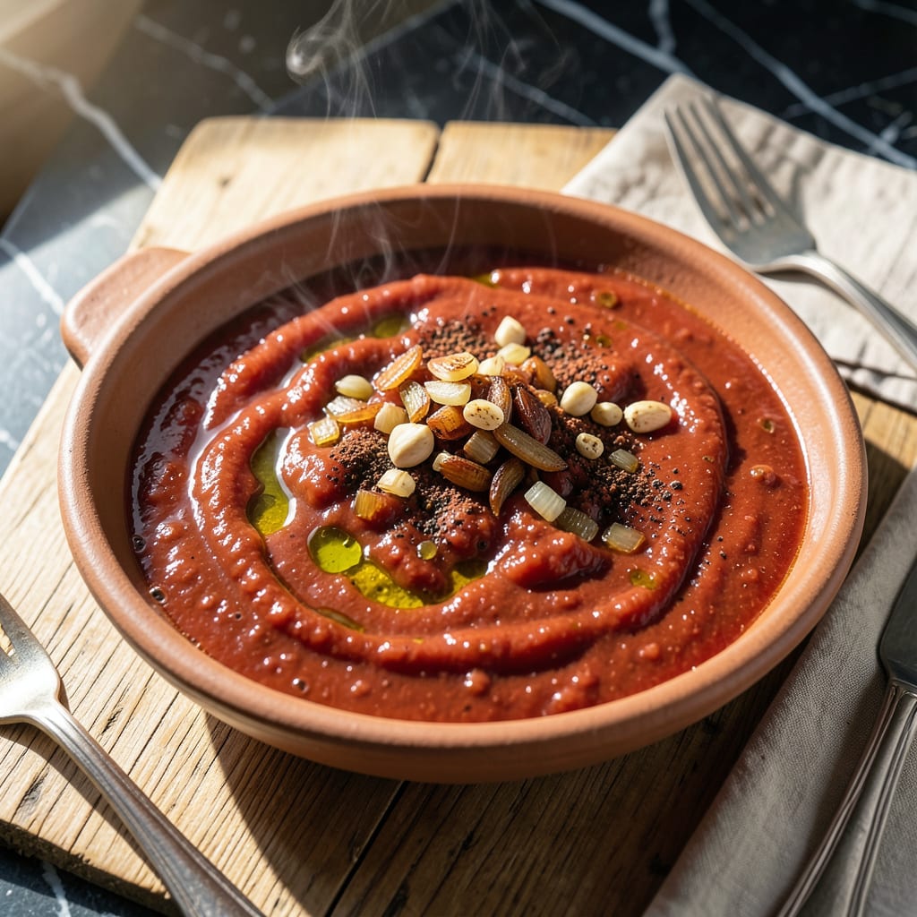 Visual representation of Authentic Bravas Sauce Recipe: Smoky Spanish Style Spice for Tapas