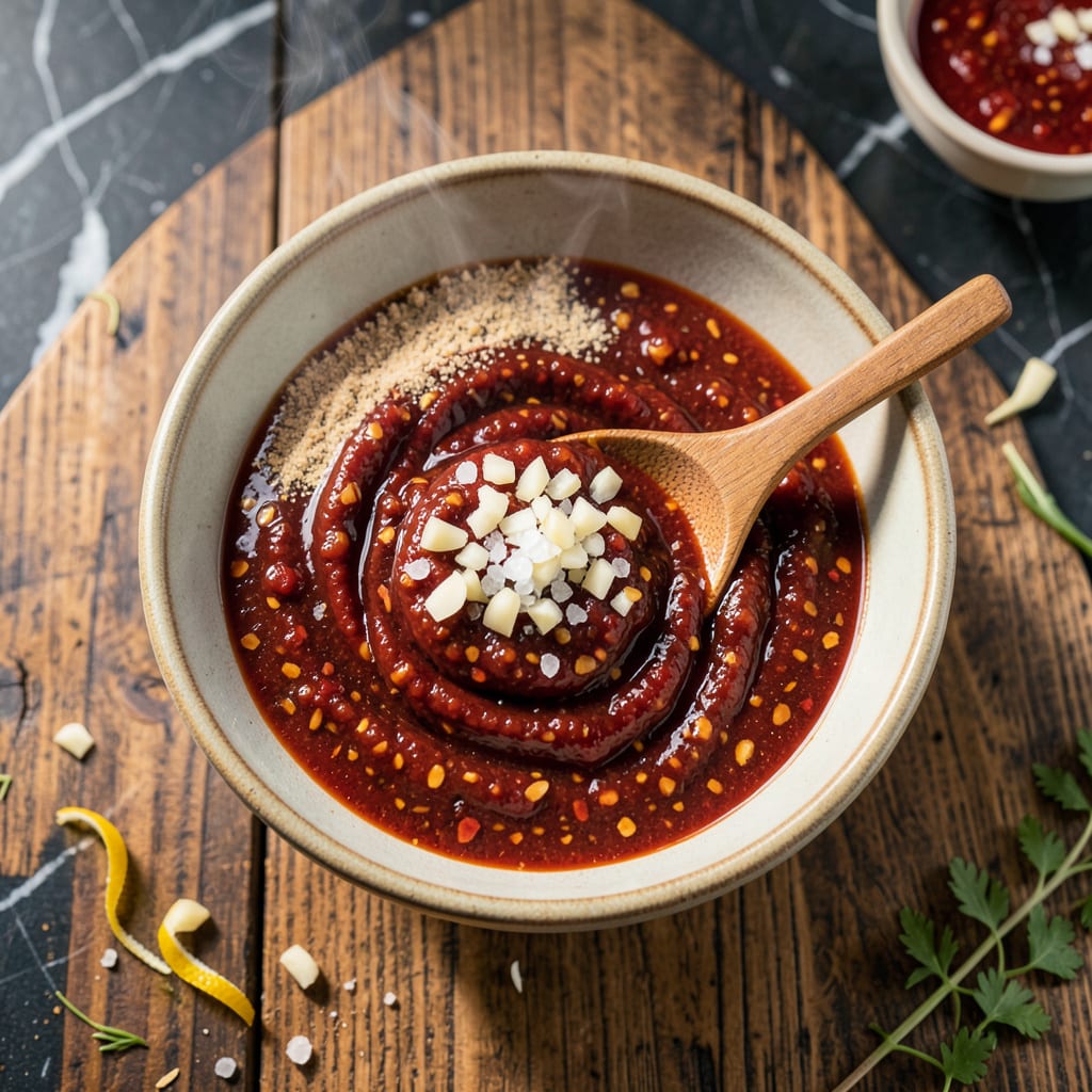 Complete Authentic Gochujang Sauce Recipe: Spicy Korean Fermented Heat overview image