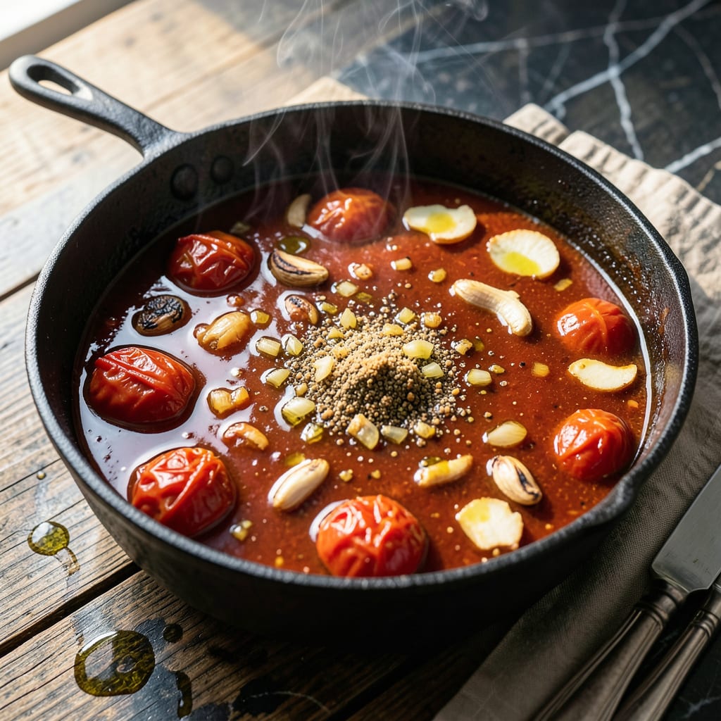 Visual representation of Authentic Masala Sauce Recipe: Spiced Aroma for Indian Classics