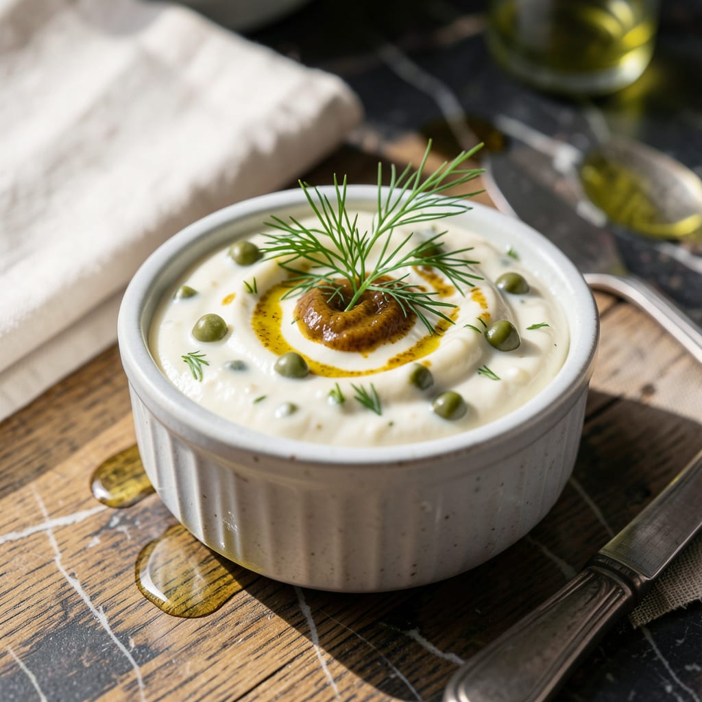 Comprehensive Authentic Tartar Sauce Recipe: Zesty Dill and Caper Refreshment visual reference