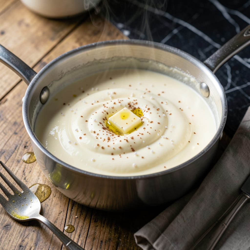 Complete Authentic White Sauce Recipe: Silky Béchamel for Pasta and More overview image