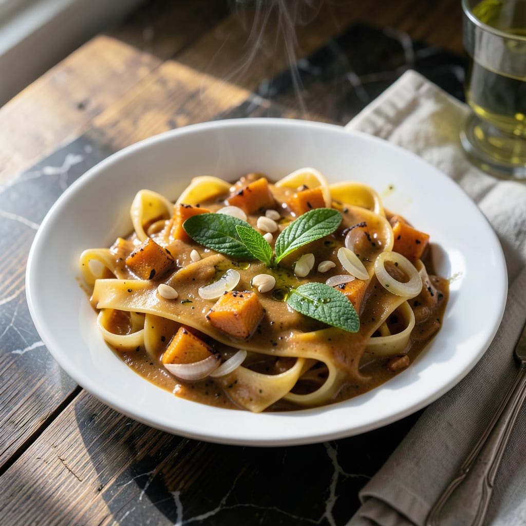 Complete Autumn Pasta Sauce Recipe: Roasted Squash and Sage Infusion overview image