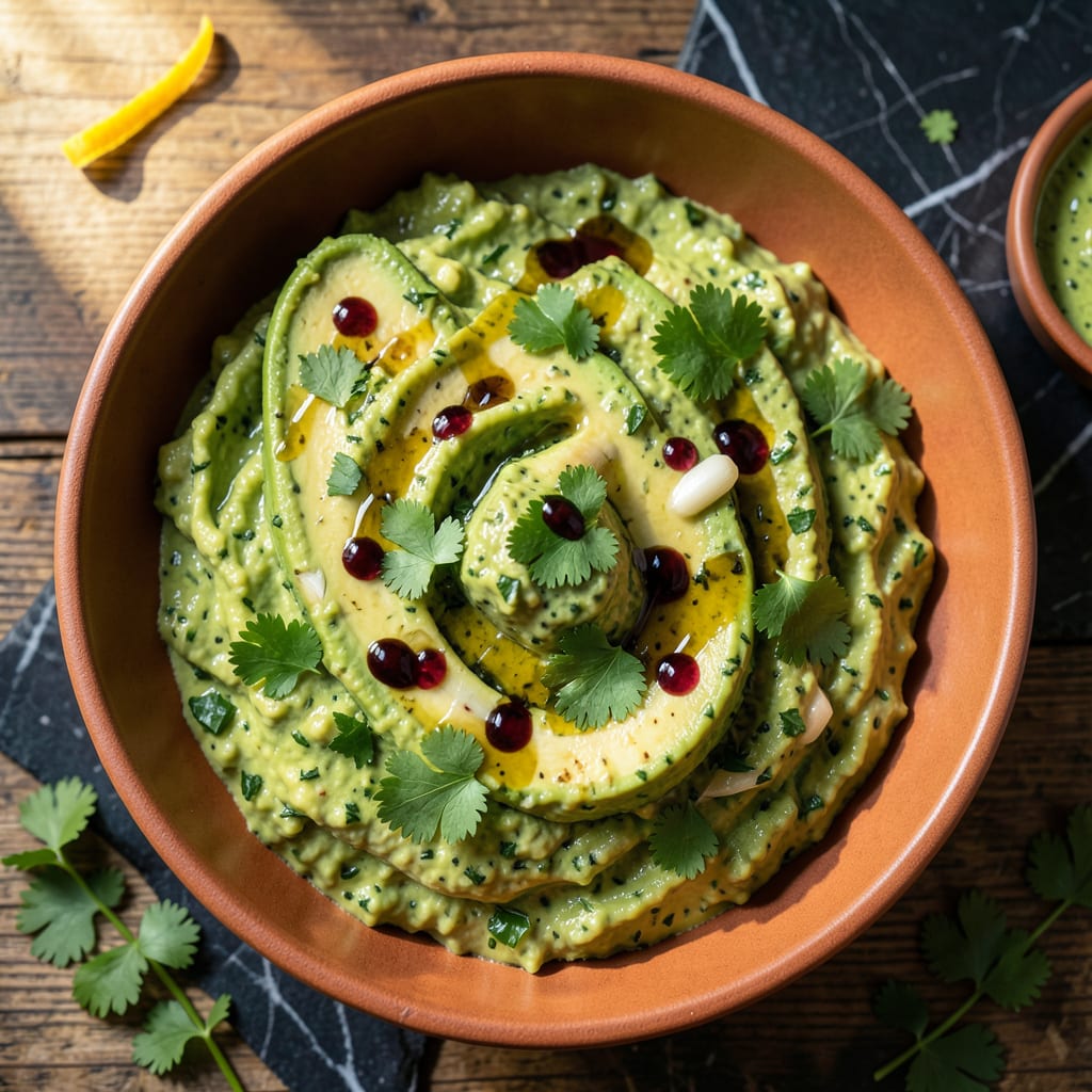 Visual representation of Avocado Chimichurri Sauce Recipe: Creamy Herb Infused Zing
